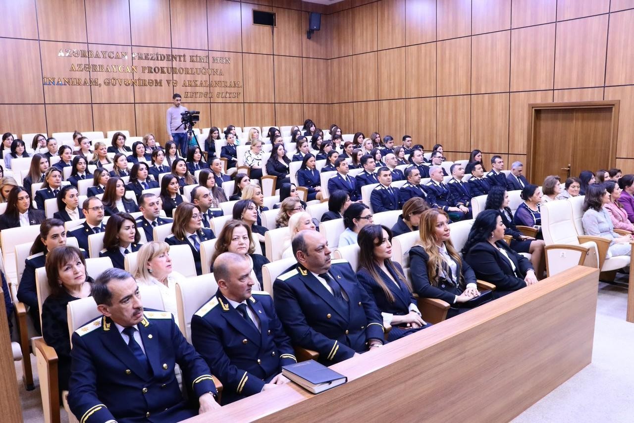 Baş Prokurorluqda 8 Martla bağlı tədbir keçirildi - FOTOLAR